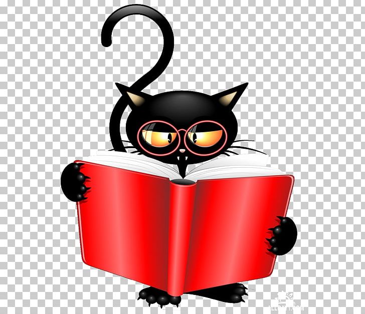 Black Cat Kitten PNG, Clipart, Animals, Black Cat, Black Cat Cartoon, Book, Cartoon Free PNG Download