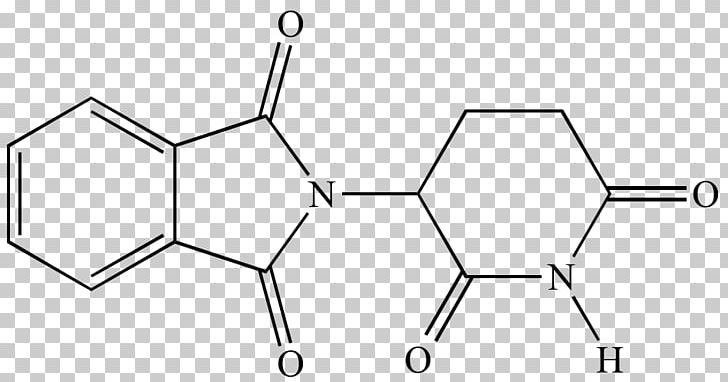 Thalidomide Molecule Phthalimide Lenalidomide Pomalidomide PNG, Clipart, Angle, Area, Black And White, Chemical Substance, Chemistry Free PNG Download