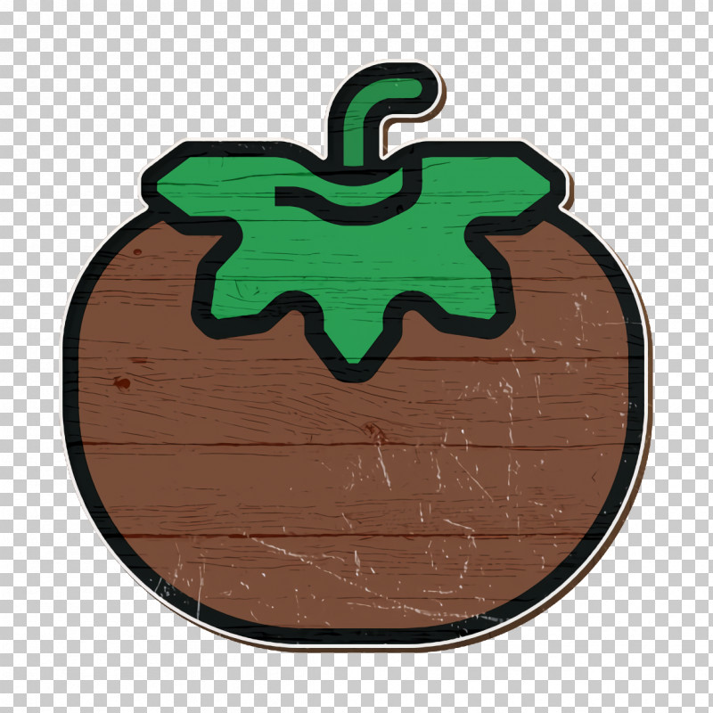 Tomato Icon Fruit And Vegetable Icon PNG, Clipart, Brown, Fruit And Vegetable Icon, Green, Plant, Symbol Free PNG Download