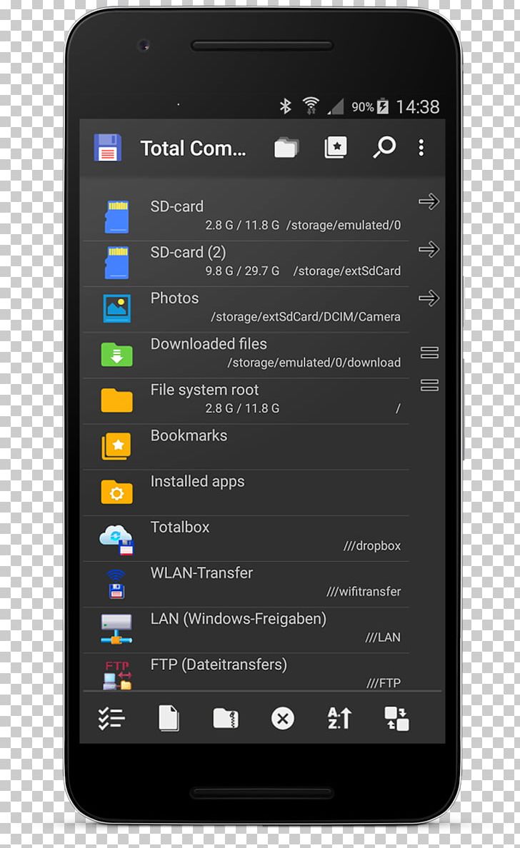 Total Commander Android File Manager PNG, Clipart, Alternativeto, Android, App Store, Electronic Device, Electronics Free PNG Download