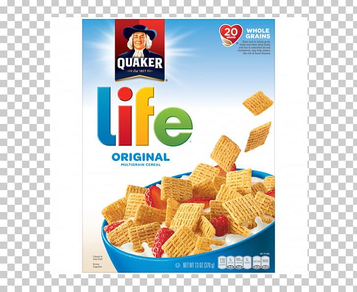 Breakfast Cereal Life Whole Grain Quaker Oats Company PNG, Clipart, Breakfast, Breakfast Cereal, Convenience Food, Cuisine, Eating Free PNG Download