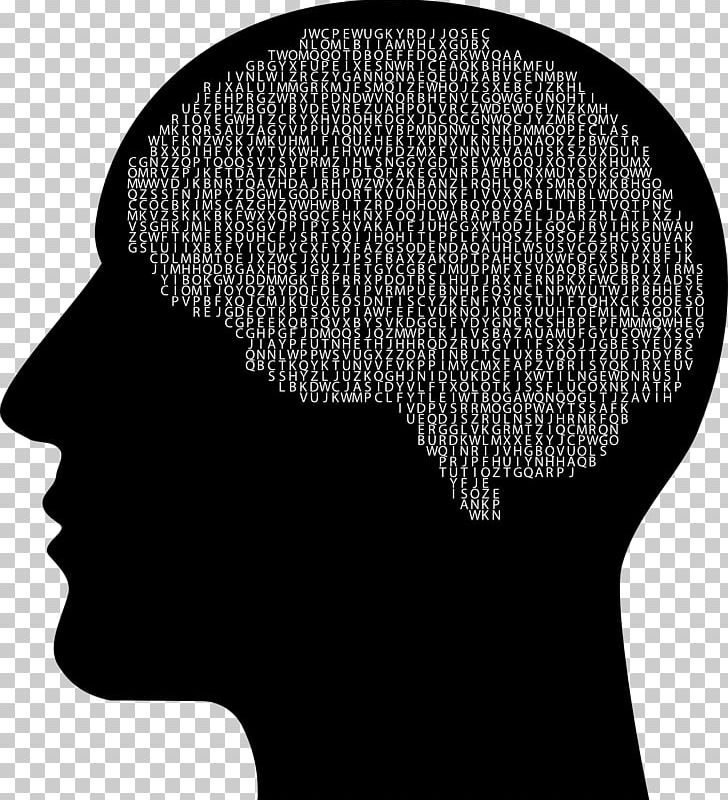 Brain Skull Silhouette Neuron PNG, Clipart, Alphabet, Black And White, Brain, Clip Art, Computer Free PNG Download