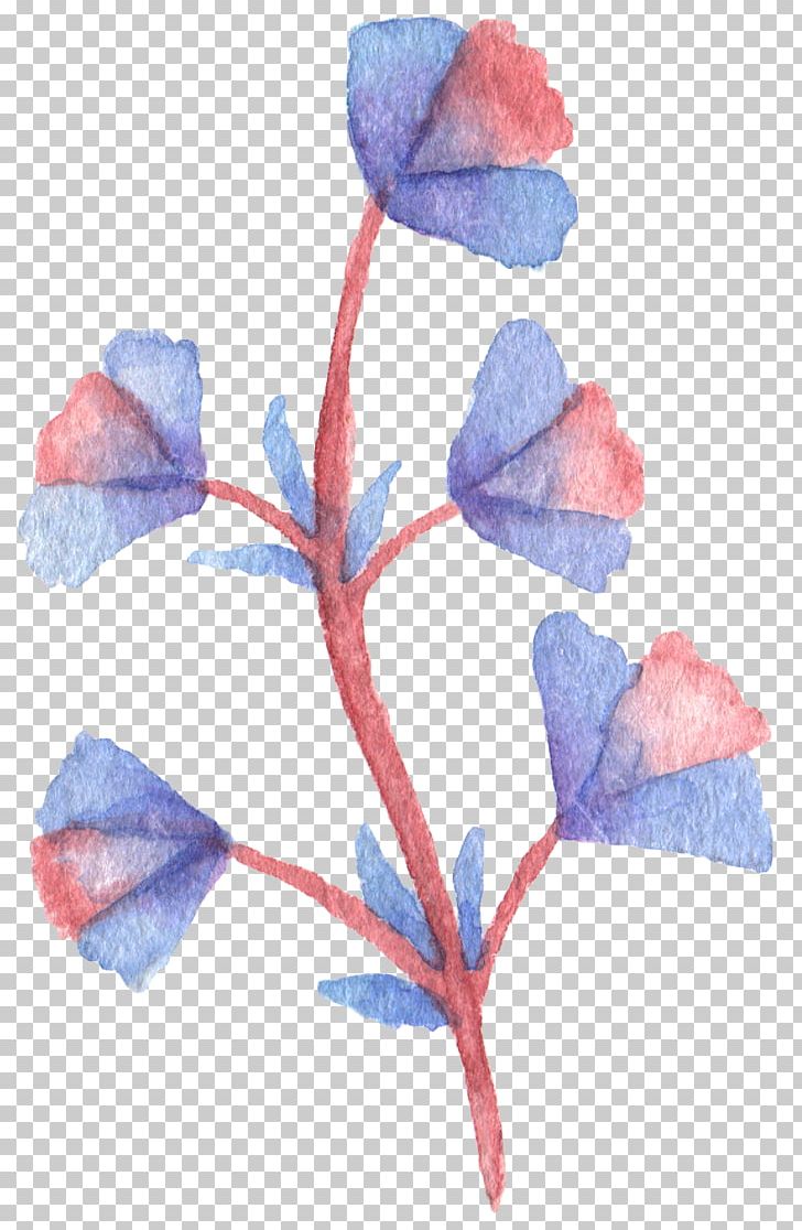 Inkstick Watercolor Painting Flower PNG, Clipart, Blue, Flowers, Greeting, Hand, Heart Free PNG Download