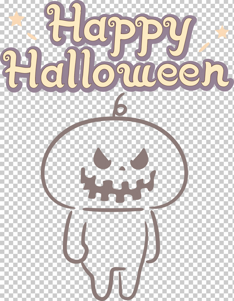Happy Halloween PNG, Clipart, Biology, Cartoon, Character, Geometry, Happiness Free PNG Download