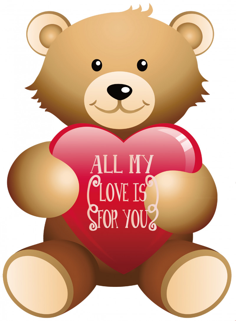 Teddy Bear PNG, Clipart, Bears, Clothing, Fashion, Greeting Card, Heart Free PNG Download