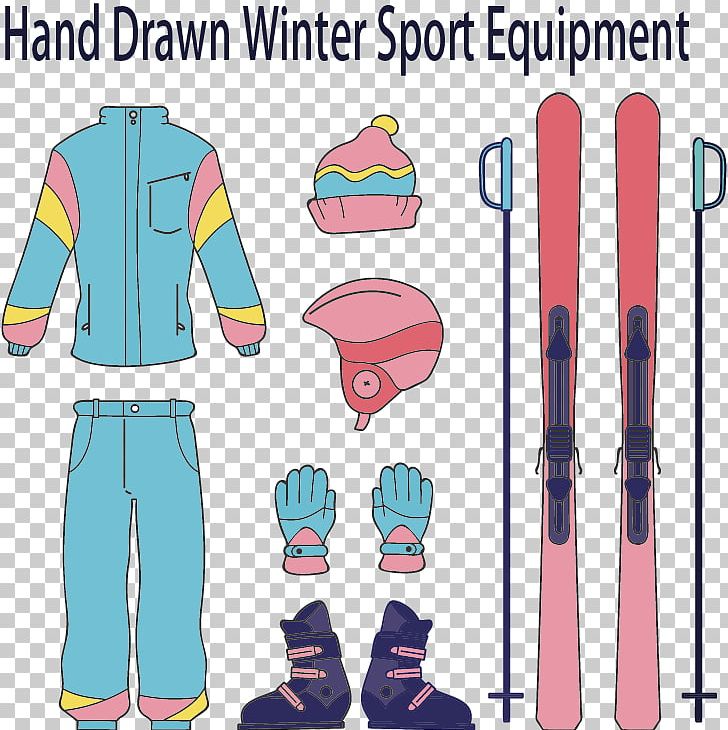 Cross-country Skiing Ski Boot PNG, Clipart, Cartoon, Clothing, Crosscountry Skiing, Euclidean Vector, Fashion Design Free PNG Download