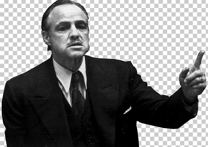 Marlon Brando The Godfather Vito Corleone Film Speak Softly Love PNG, Clipart, Al Pacino, Black And White, Business, Entrepreneur, Film Free PNG Download