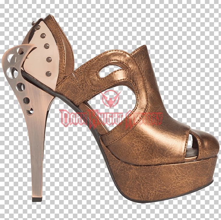 Sandal High-heeled Shoe Court Shoe Steampunk PNG, Clipart, Ballet Flat, Basic Pump, Beige, Boot, Brown Free PNG Download