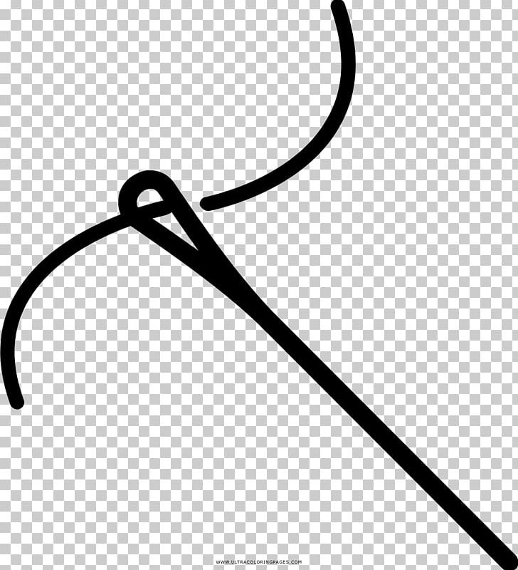 Hand-Sewing Needles Drawing Coloring Book Yarn Thread PNG, Clipart ...