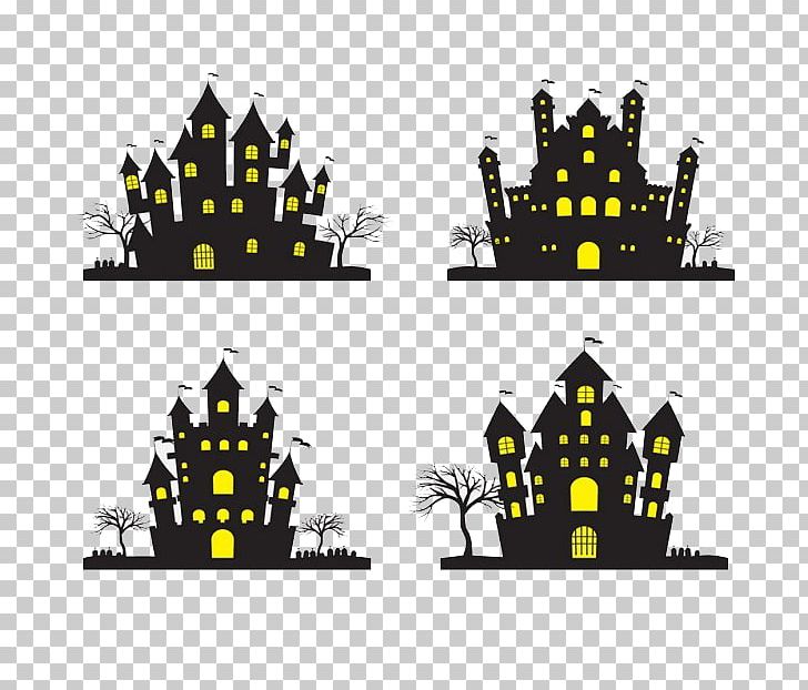 House Silhouette PNG, Clipart, Black, Brand, Building, Ghost, Graphic Design Free PNG Download