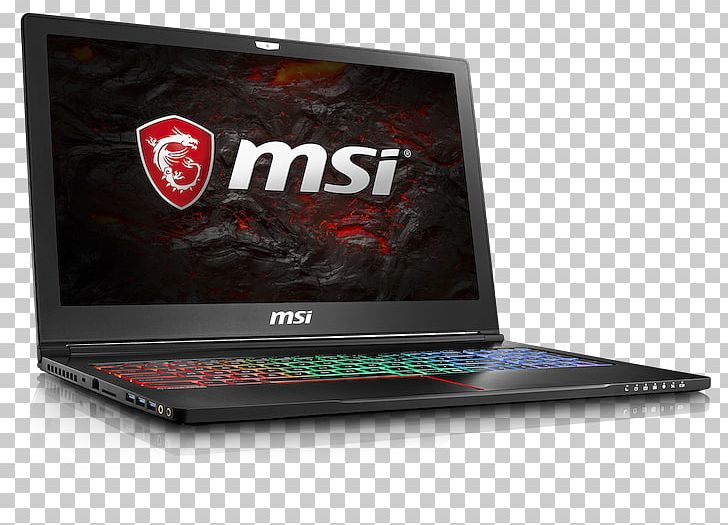Laptop Kaby Lake MSI GS63 Stealth Pro Intel Core I7 PNG, Clipart, Computer, Display Device, Electronic Device, Electronics, Geforce Free PNG Download
