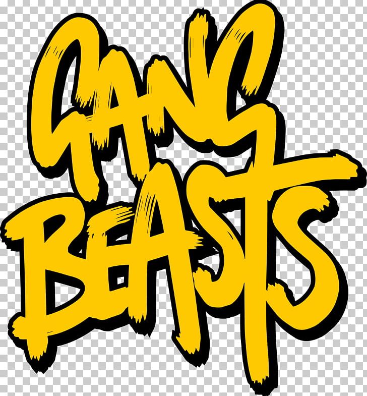 Gang Beasts PlayStation 4 YouTube Video Game PNG, Clipart, Area, Art, Artwork, Black And White, Boneloaf Free PNG Download