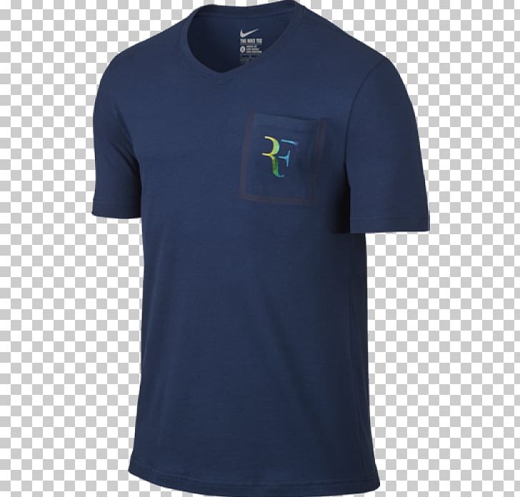 T-shirt Polo Shirt Piqué Clothing PNG, Clipart, 2015 Roger Federer Tennis Season, Active Shirt, Blue, Camp Shirt, Clothing Free PNG Download