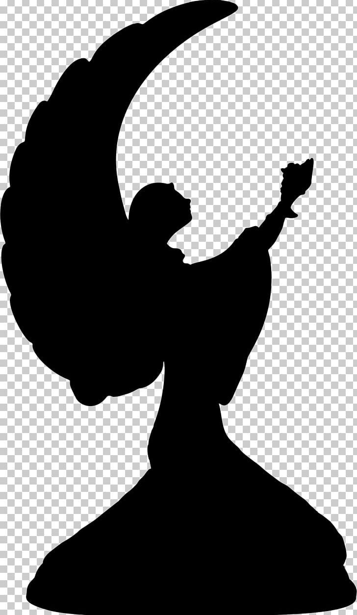 Cherub Silhouette Angel PNG, Clipart, Angel, Animals, Black And White, Cherub, Computer Icons Free PNG Download
