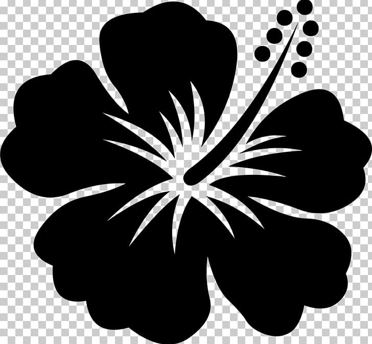 Drawing Flower Stencil Watercolor Painting PNG, Clipart, Black, Black And White, Common Hibiscus, Decal, Drawing Free PNG Download
