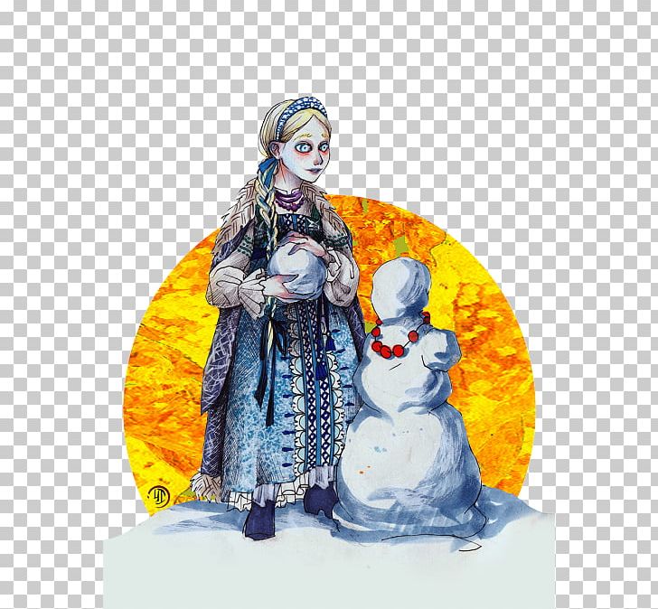 Snegurochka Ded Moroz Drawing Mitologia Eslava PNG, Clipart, Art, Costume, Costume Design, Ded Moroz, Drawing Free PNG Download
