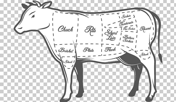 Cuisine Of The United States Bacon Menu Restaurant Beef PNG, Clipart, Area, Artwork, Beef, Beef Plate, Black And White Free PNG Download