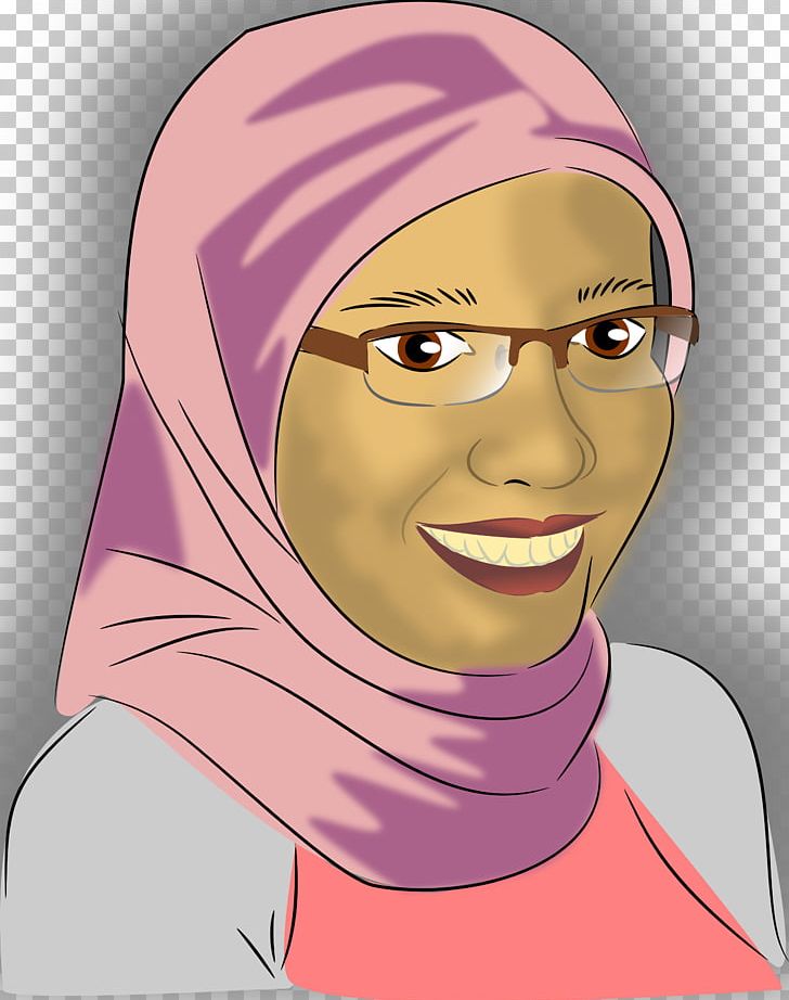 Hijab Islam Woman PNG, Clipart, Brown Hair, Cartoon, Cheek, Chin, Eye Free PNG Download