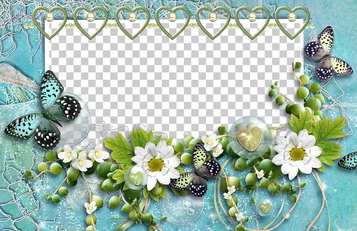 Frames Flower Heart Greeting & Note Cards PNG, Clipart, Android, Birthday, Birthday Card, Blue, Butterfly Free PNG Download