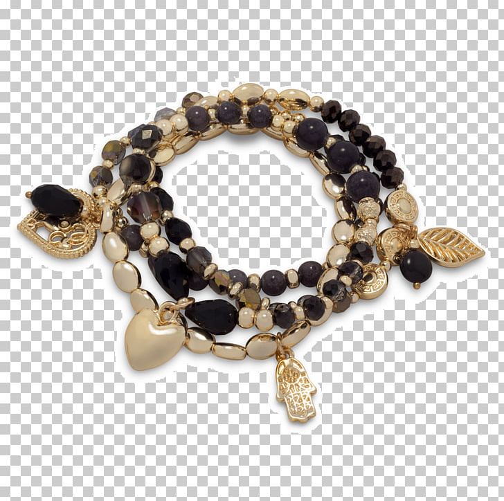 Charm Bracelet Gemstone Bead Gold PNG, Clipart, Amethyst, Bead, Black Crystal, Bracelet, Charm Bracelet Free PNG Download