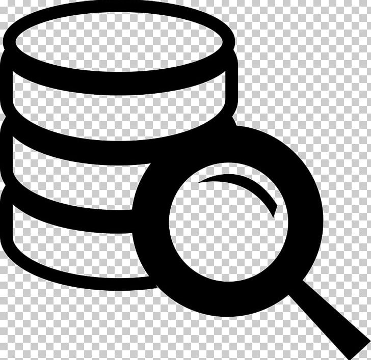 Database Search Engine Computer Icons Scalable Graphics PNG, Clipart, Artwork, Backup, Black And White, Circle, Computer Free PNG Download