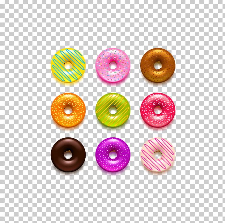 Doughnut Glaze PNG, Clipart, Adobe Illustrator, Body Jewelry, Candy, Circle, Color Free PNG Download