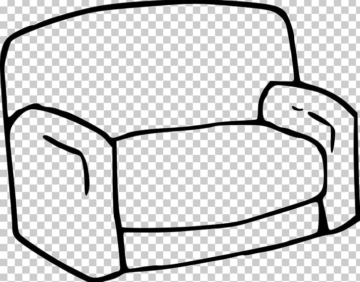 Couch Furniture PNG, Clipart, Angle, Area, Artwork, Black, Black And White Free PNG Download