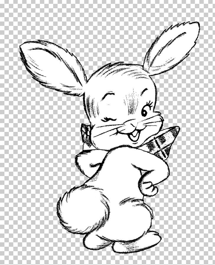 Domestic Rabbit Easter Bunny Easter Cake Hare PNG, Clipart, Black And White, Bugs Bunny, Domestic Rabbit, Drawing, Easter Free PNG Download