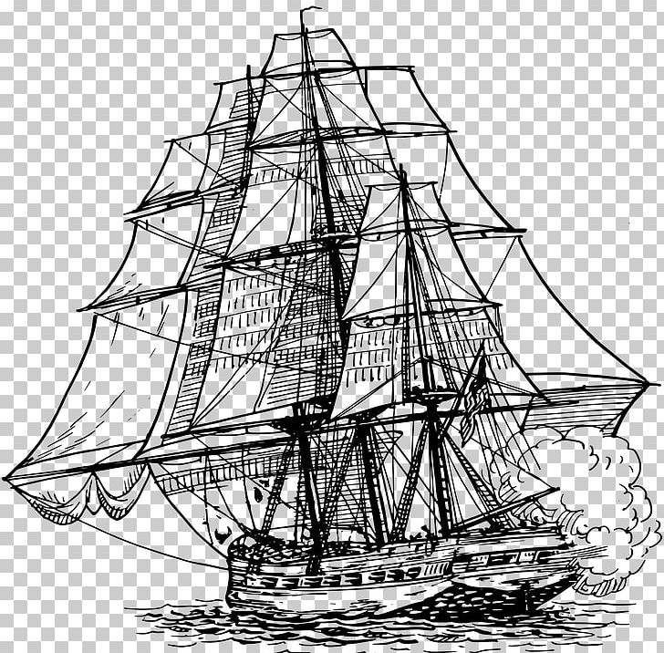 Frigate Drawing Ship Of The Line Line Art PNG, Clipart, Brig, Caravel, Carrack, Frigate, Line Free PNG Download