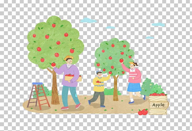 Geochang Orchard Apple PNG, Clipart, Apple Tree, Art, Busy, Cartoon, Cartoon Cartoon Free PNG Download