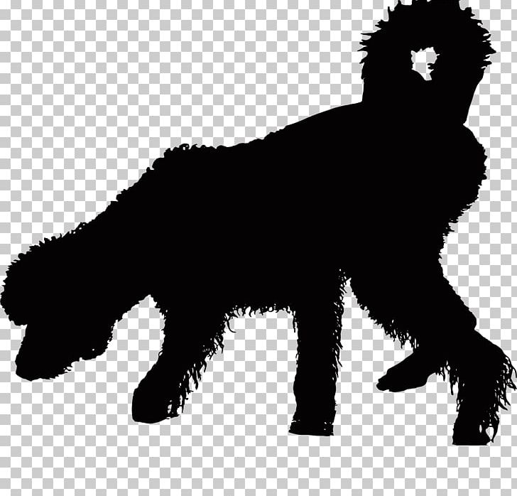Old English Sheepdog Puppy Silhouette PNG, Clipart, Animal, Animals, Bear, Black, Black And White Free PNG Download