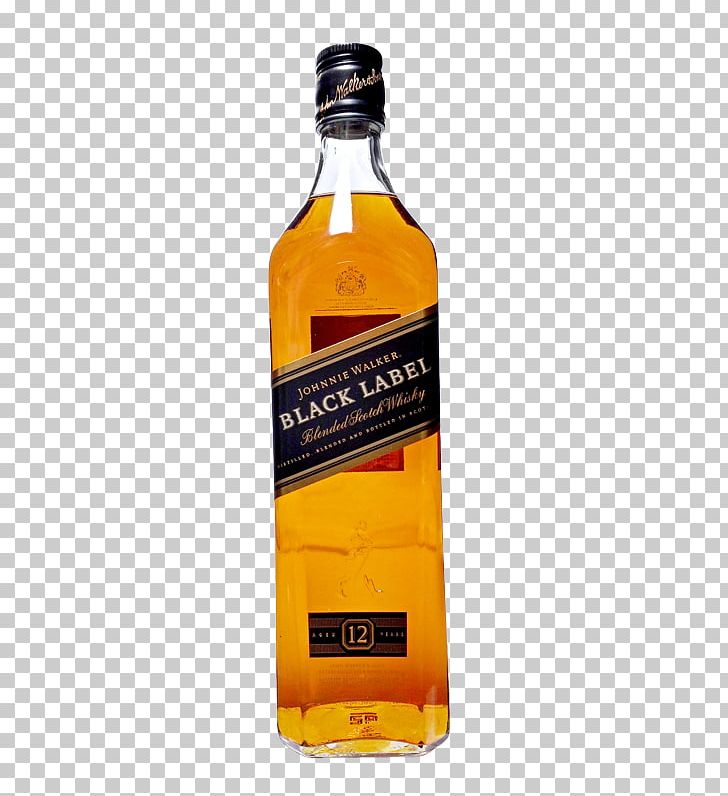 Scotch Whisky Blended Whiskey Johnnie Walker Black Label PNG, Clipart, Alcohol, Alcoholic Beverage, Blended Whiskey, Carbonated Water, Distilled Beverage Free PNG Download
