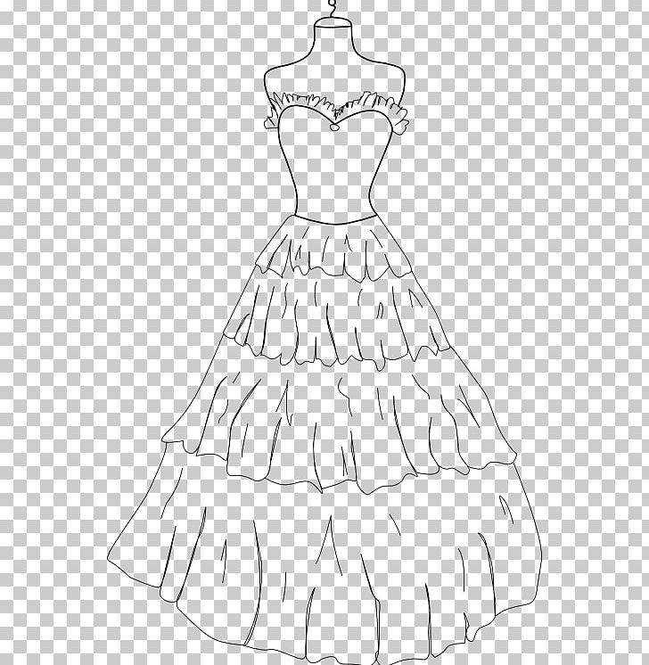 Coloring Book Dress Gown Drawing Clothing PNG, Clipart, Adult, Artwork, Barbie, Color, Coloring Book Free PNG Download