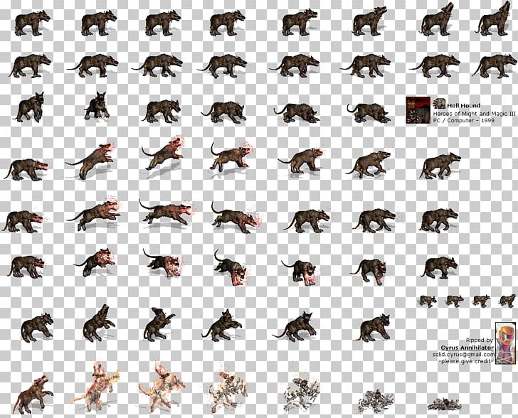 Heroes Of Might And Magic III Sprite Super Mario World Hellhound Video Game PNG, Clipart, Angle, Animation, Cerberus, Computer Icons, Desktop Wallpaper Free PNG Download