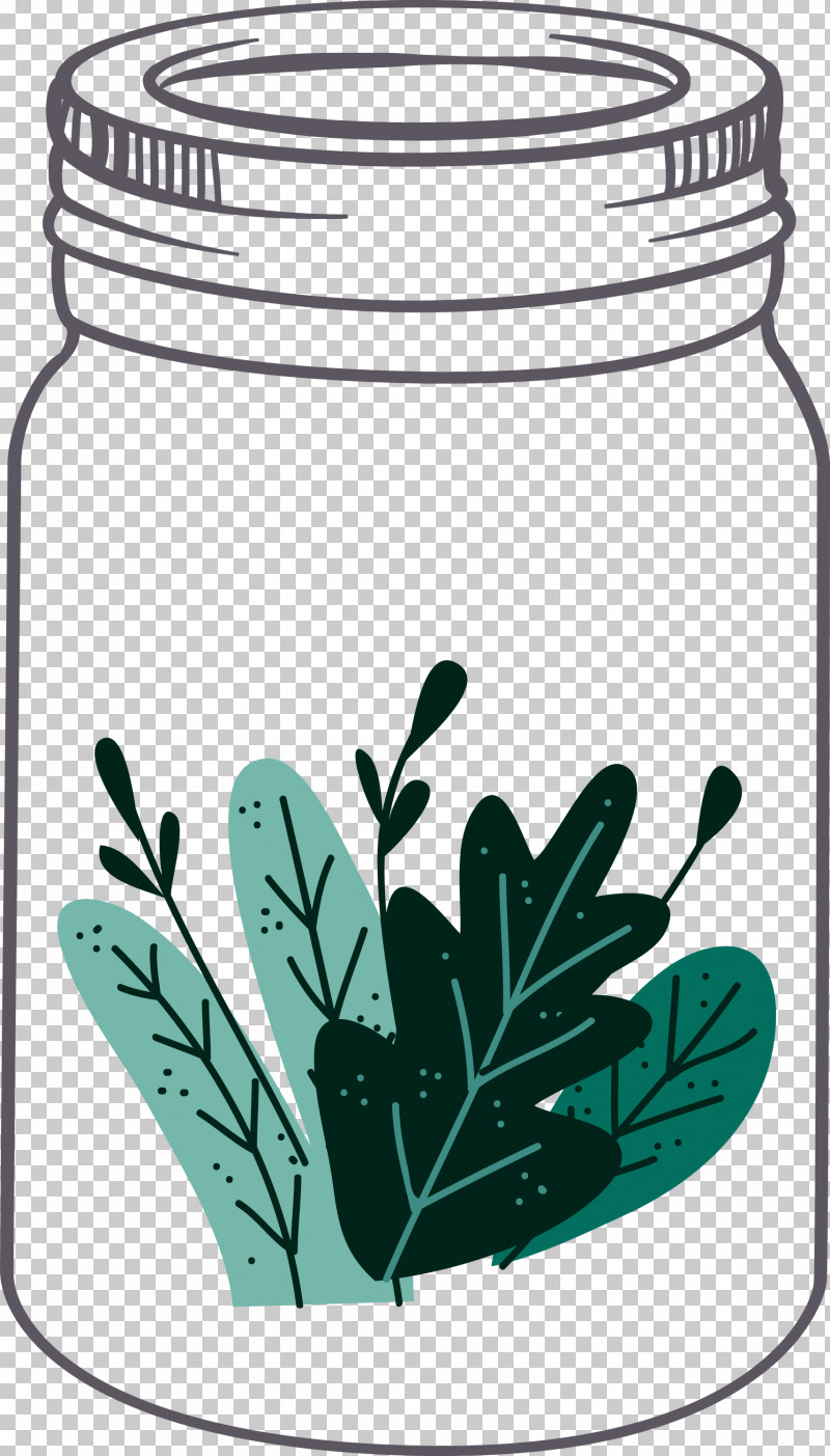 MASON JAR PNG, Clipart, Container, Food Storage, Food Storage Containers, Leaf, Line Art Free PNG Download