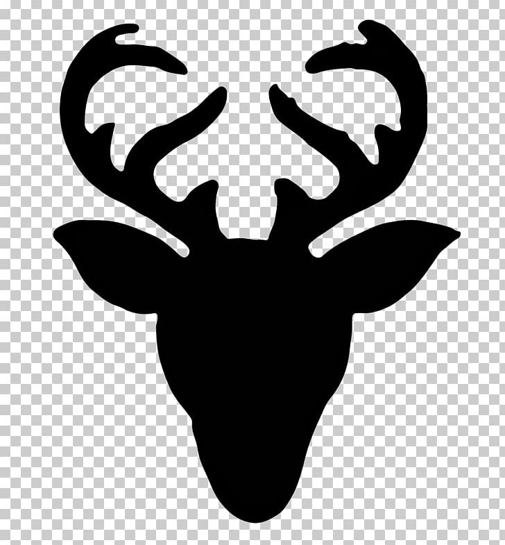 rudolph clip art black and white