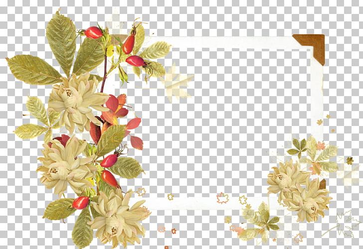 Flower Frames PNG, Clipart, Autumn, Blossom, Branch, Desktop Wallpaper, Digital Image Free PNG Download