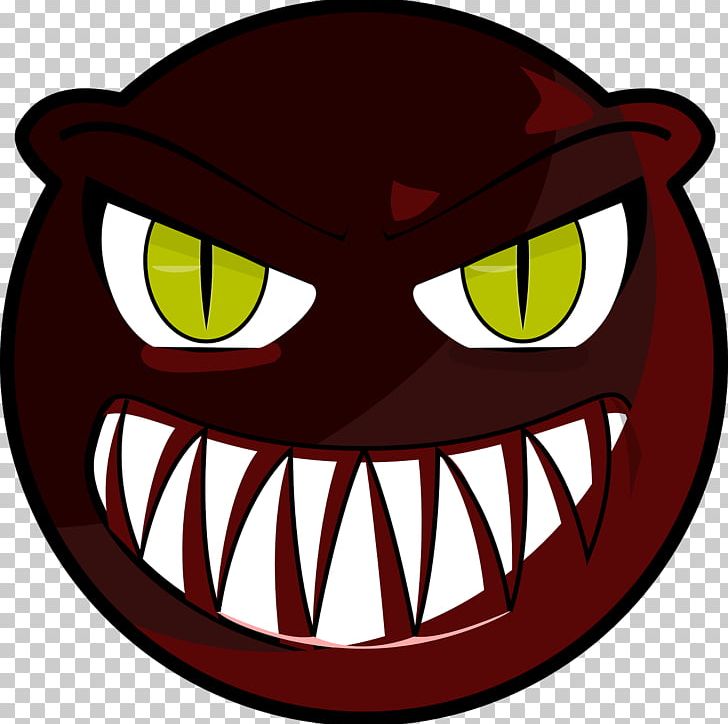 monster face cartoon