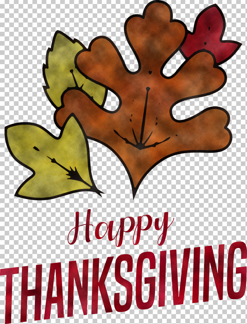 Happy Thanksgiving PNG, Clipart, Abstract Art, Calligraphy, Happy Thanksgiving, Leaf, Logo Free PNG Download