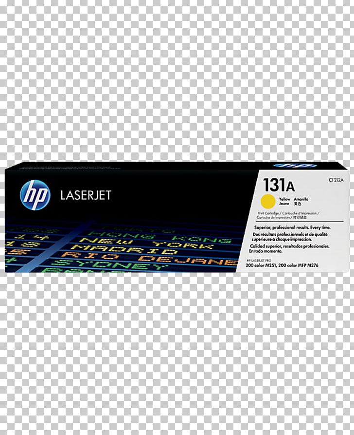 Hewlett-Packard HP LaserJet Pro 200 M251 HP 131A Toner Toner Cartridge PNG, Clipart, Brand, Brands, Cartridge, Electronics Accessory, Hewlettpackard Free PNG Download