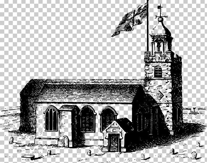 Parish Church Steeple PNG, Clipart, Almshouse, Arch, Black And White, Building, Chapel Free PNG Download