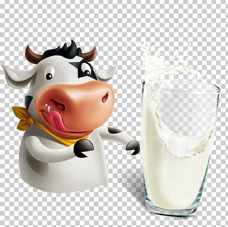 Milkshake Cattle Soured Milk Cream PNG, Clipart, Animals, Cartoon, Coconut Milk, Cows, Cows Milk Free PNG Download