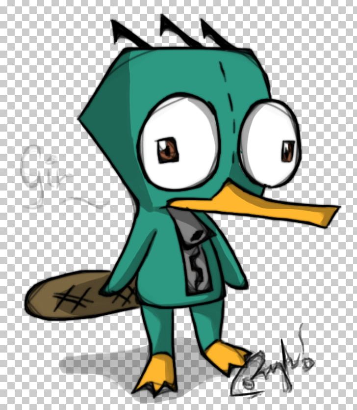 Perry The Platypus Dr. Heinz Doofenshmirtz Beak Phineas Flynn PNG, Clipart, Art, Artwork, Beak, Bird, Cartoon Free PNG Download