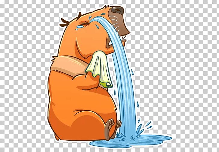 Capybara Telegram Sticker Messaging Apps PNG, Clipart, Animal, Apps, Capybara, Carnivoran, Cartoon Free PNG Download