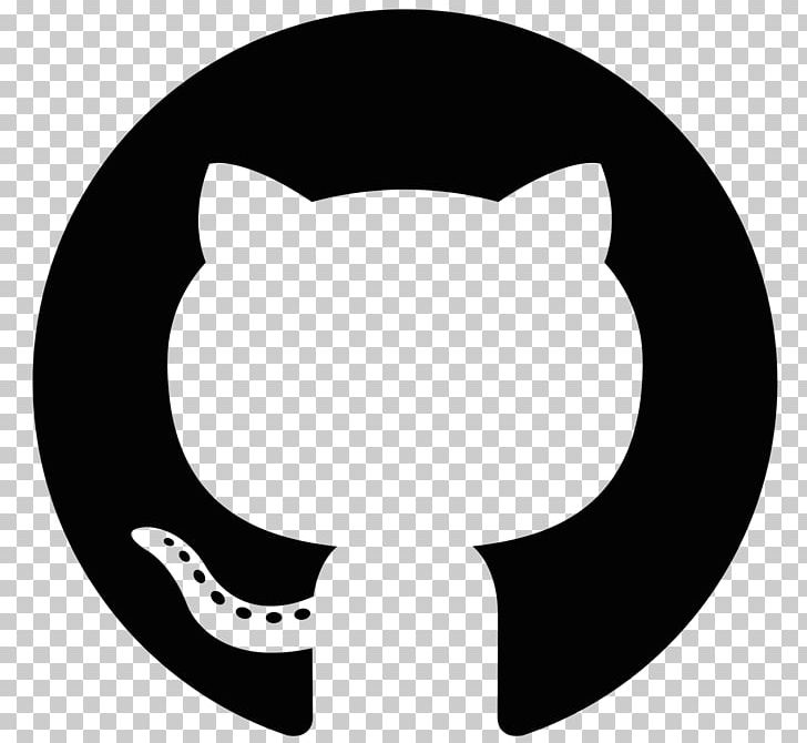 GitHub Logo Computer Icons Source Code PNG, Clipart, Black, Black And White, Carnivoran, Cat, Cat Like Mammal Free PNG Download