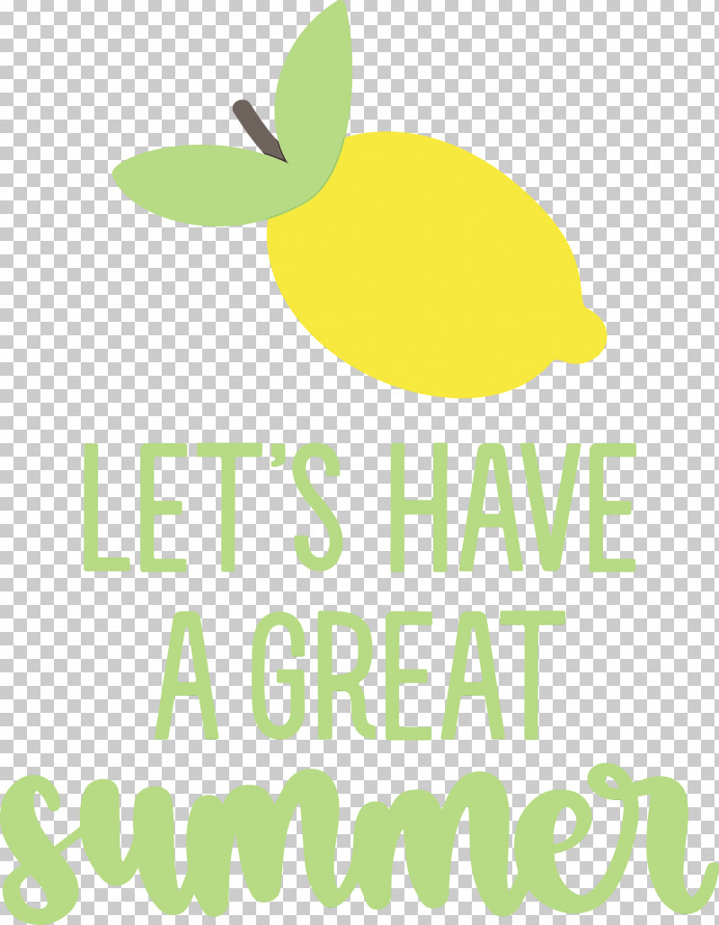 Logo Leaf Yellow Meter Line PNG, Clipart, Fruit, Great Summer, Leaf, Line, Logo Free PNG Download