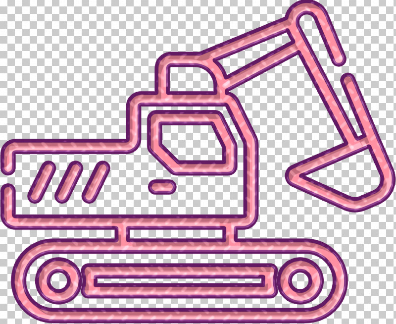 Excavator Icon Construction Icon PNG, Clipart, Car, Construction Icon, Excavator Icon, Geometry, Line Free PNG Download