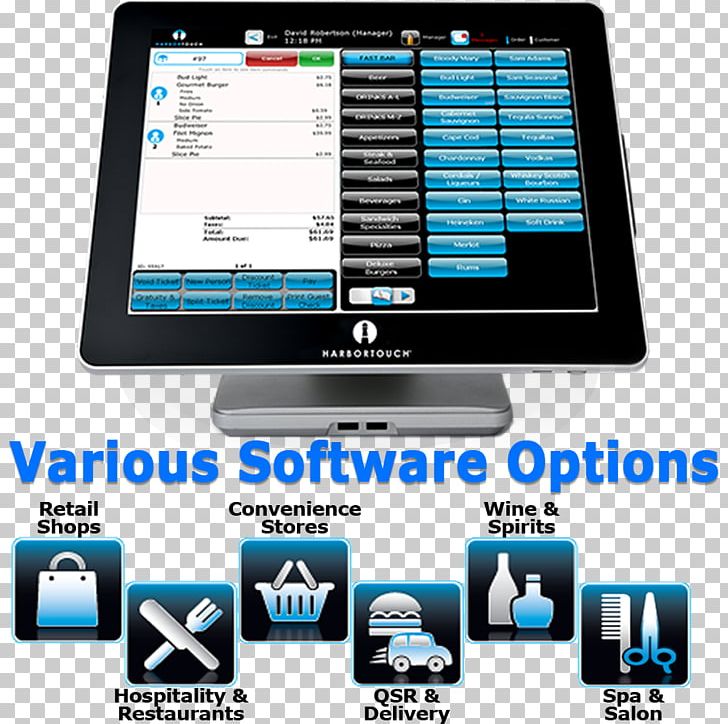 Harbortouch Point Of Sale Retail Service Credit Card PNG, Clipart, Business, Business Process, Cash Register, Computer Monitor, Computer Monitors Free PNG Download
