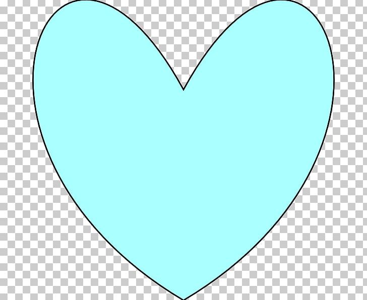 light blue heart clip art