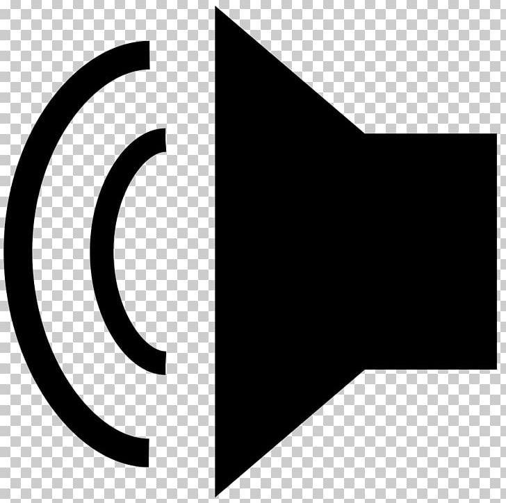 Loudspeaker Computer Icons PNG, Clipart, Angle, Audio, Black, Black And White, Brand Free PNG Download